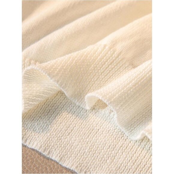 Women's Lemon Graphic Sweater Vest Sleeveless Knitted Tank Top Casual - Picture 4 of 4